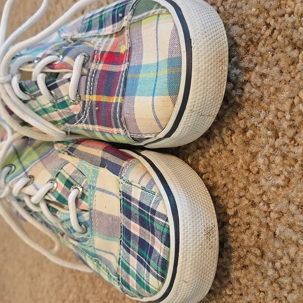 Plaid Sperry Top-Sider Women's 9M - Picture 3 of 7